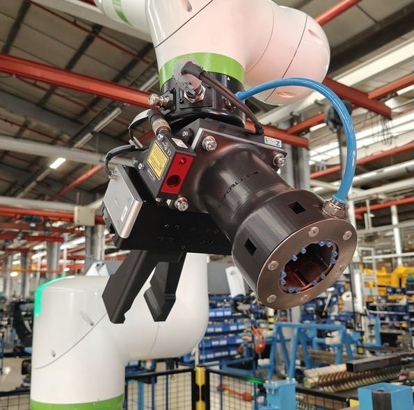 Grijper op een Fanuc CRX-cobot